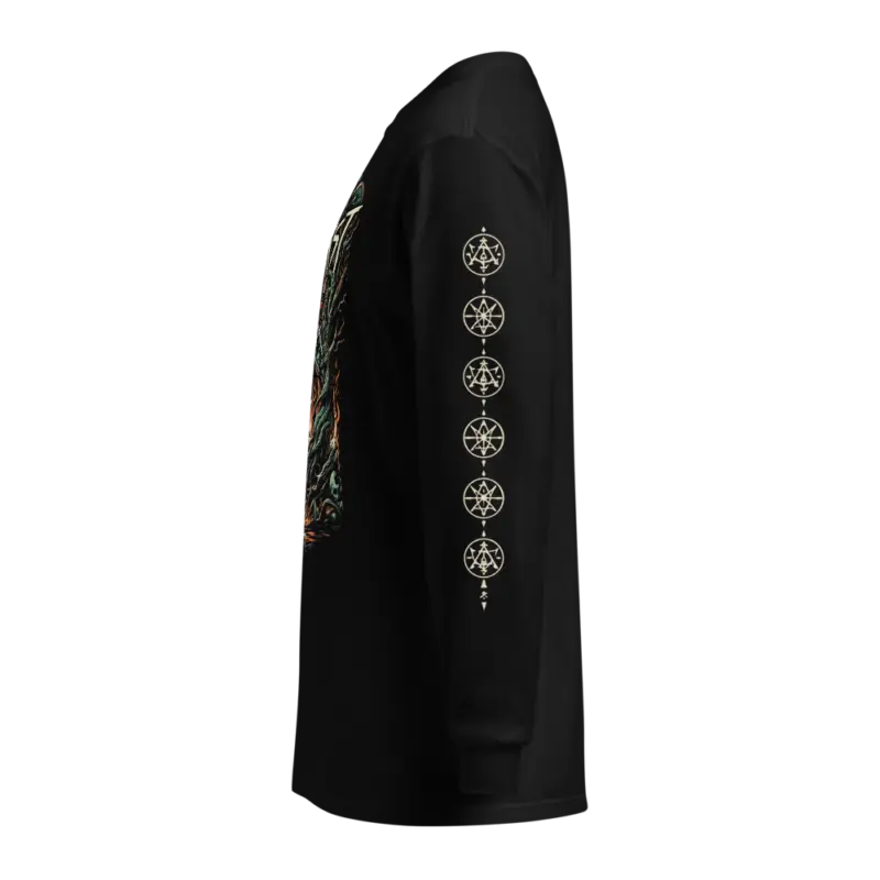 Flaming Hammer heavyweight long-sleeve shirt