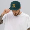 Snapback Hat - GOLD Emblem